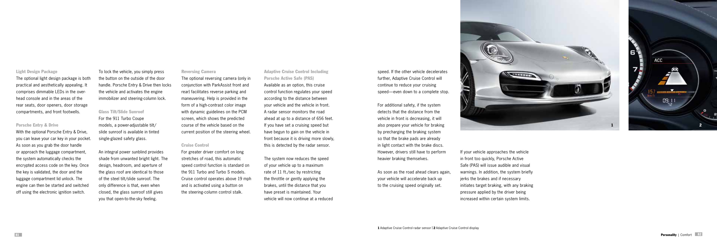 2014 Porsche 911 Turbo Brochure Page 4